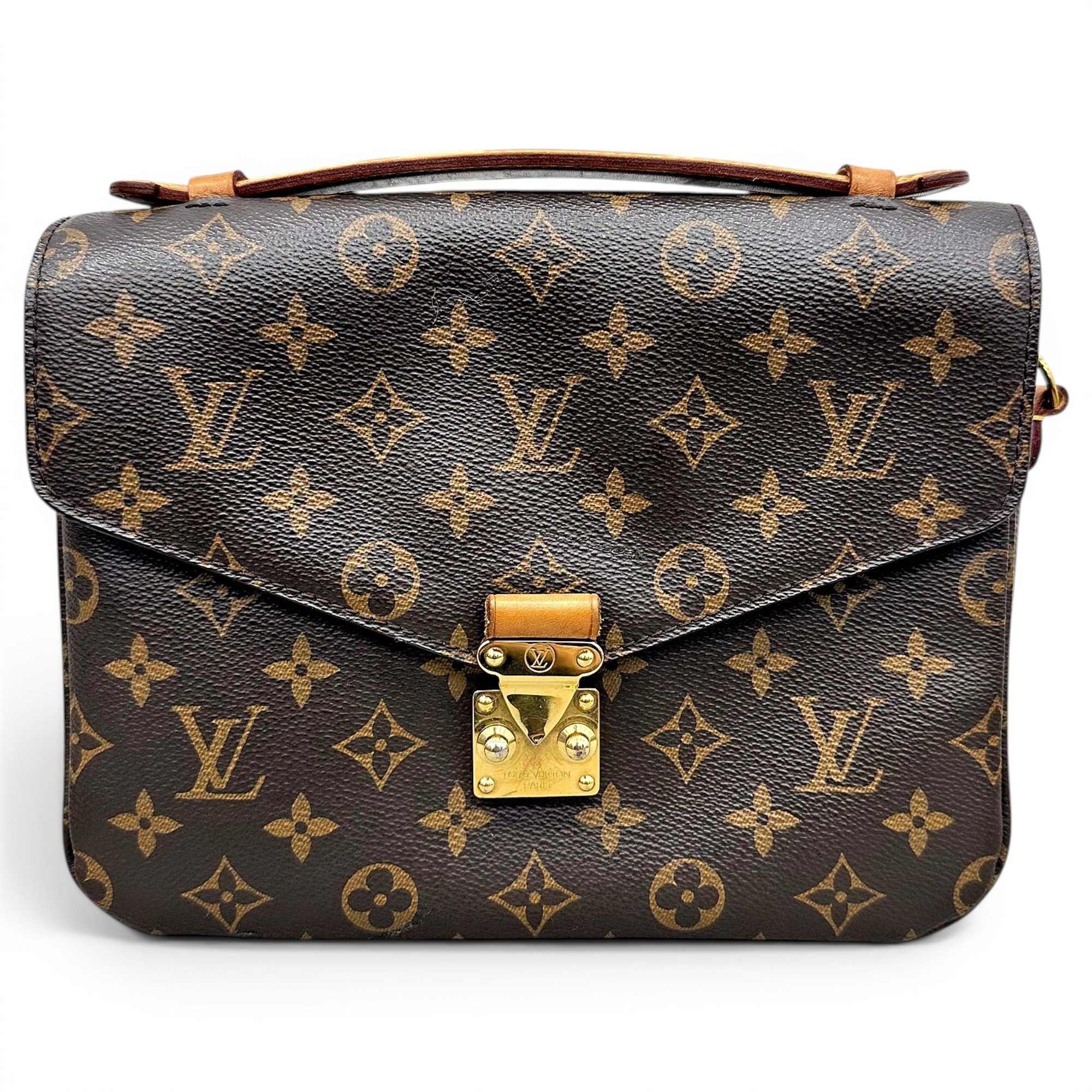 Metis leather handbag