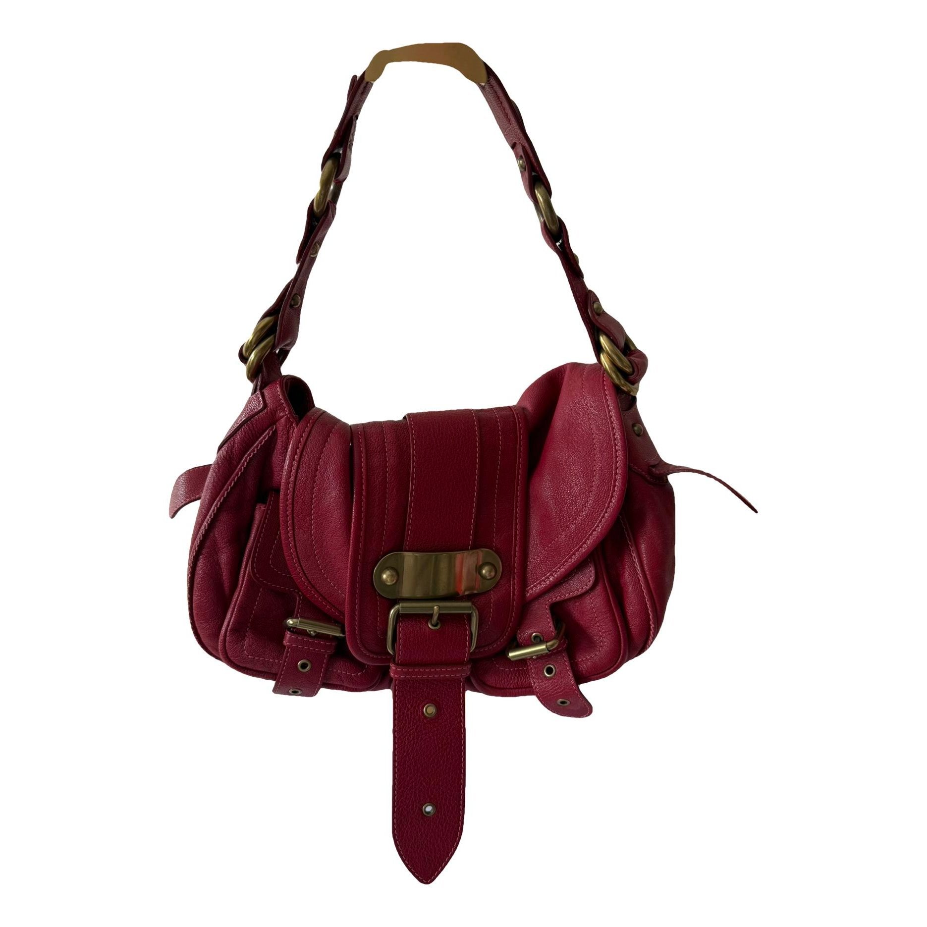 Leather handbag