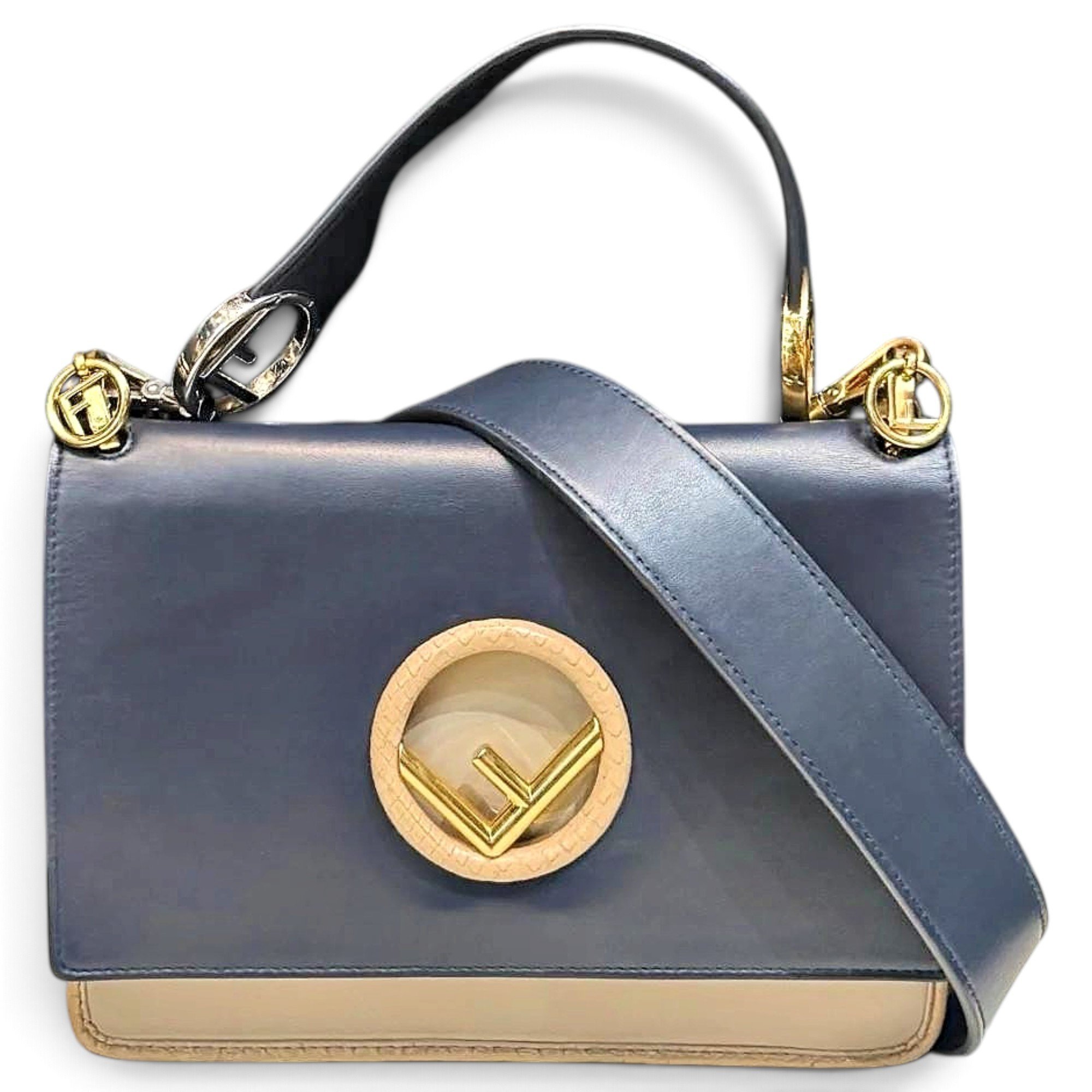 Kan I leather handbag