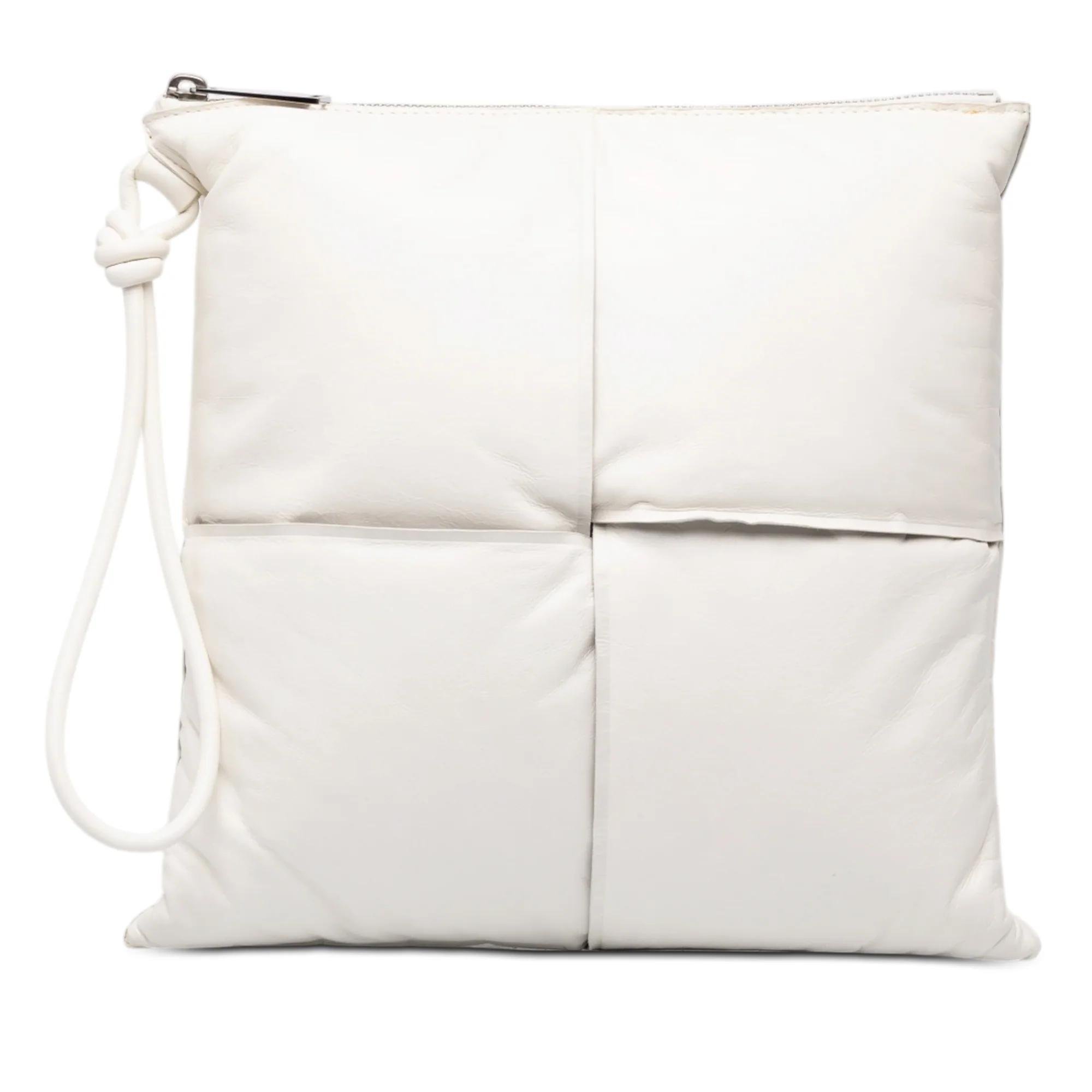 Pouch leather handbag