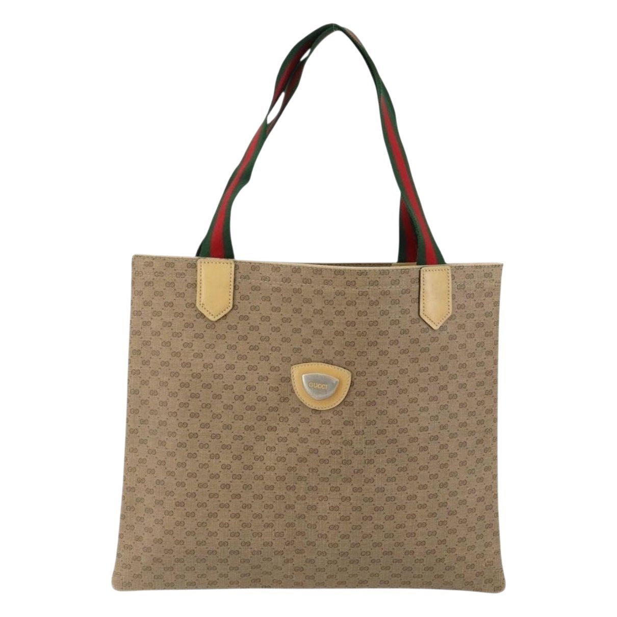 Leather tote