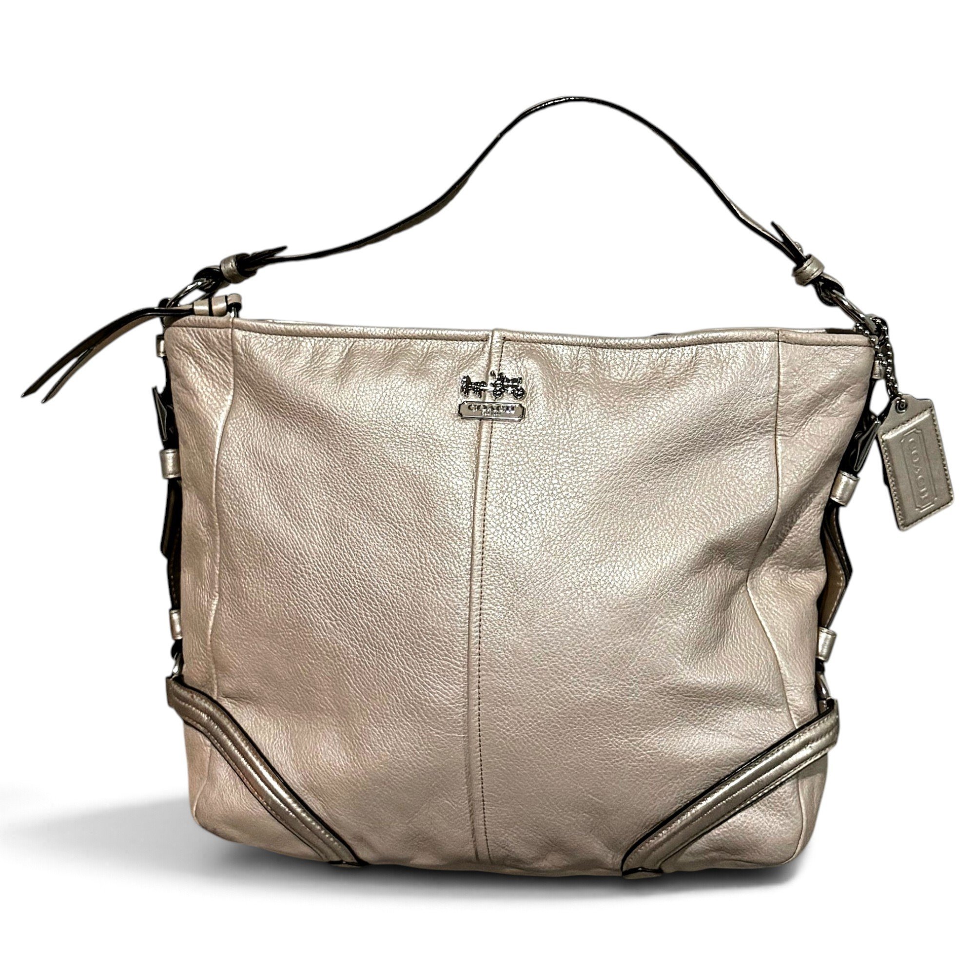 Leather handbag