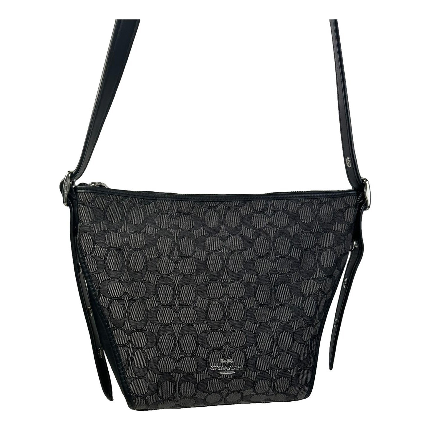 Edie leather handbag