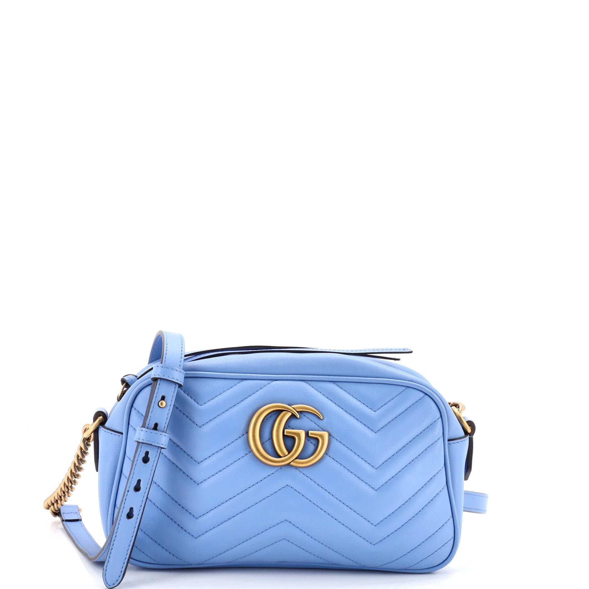 GG Marmont Shoulder Bag Matelasse Leather Small