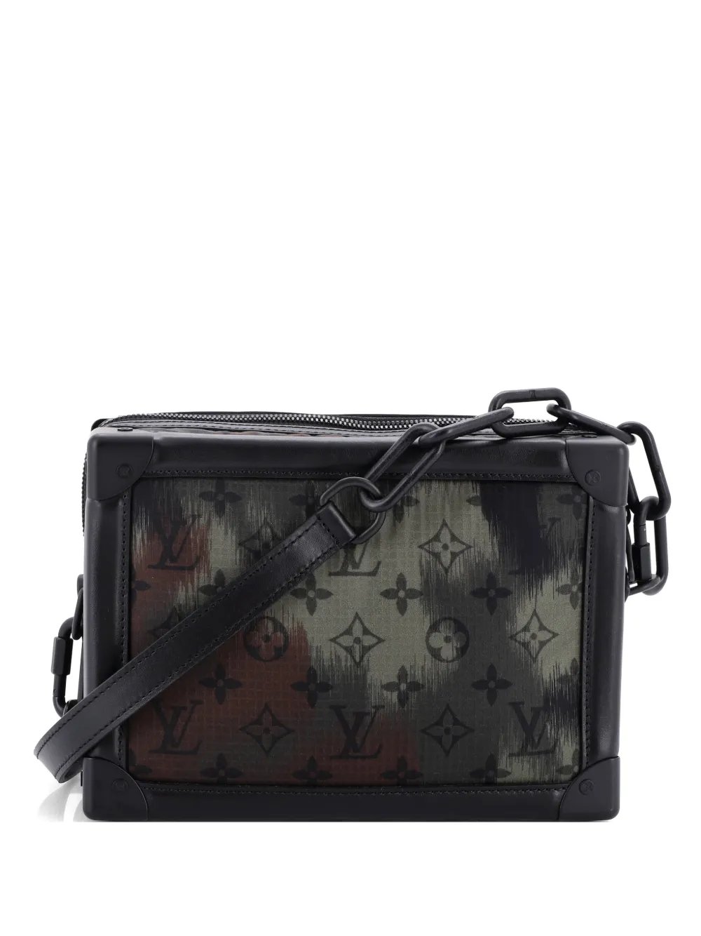 Soft Trunk Bag Limited Edition Camouflage Monogram Nylon crossbody bag