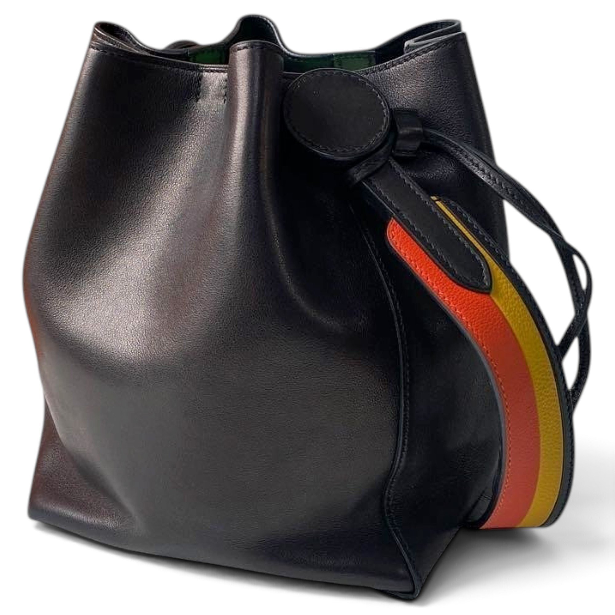 Leather handbag
