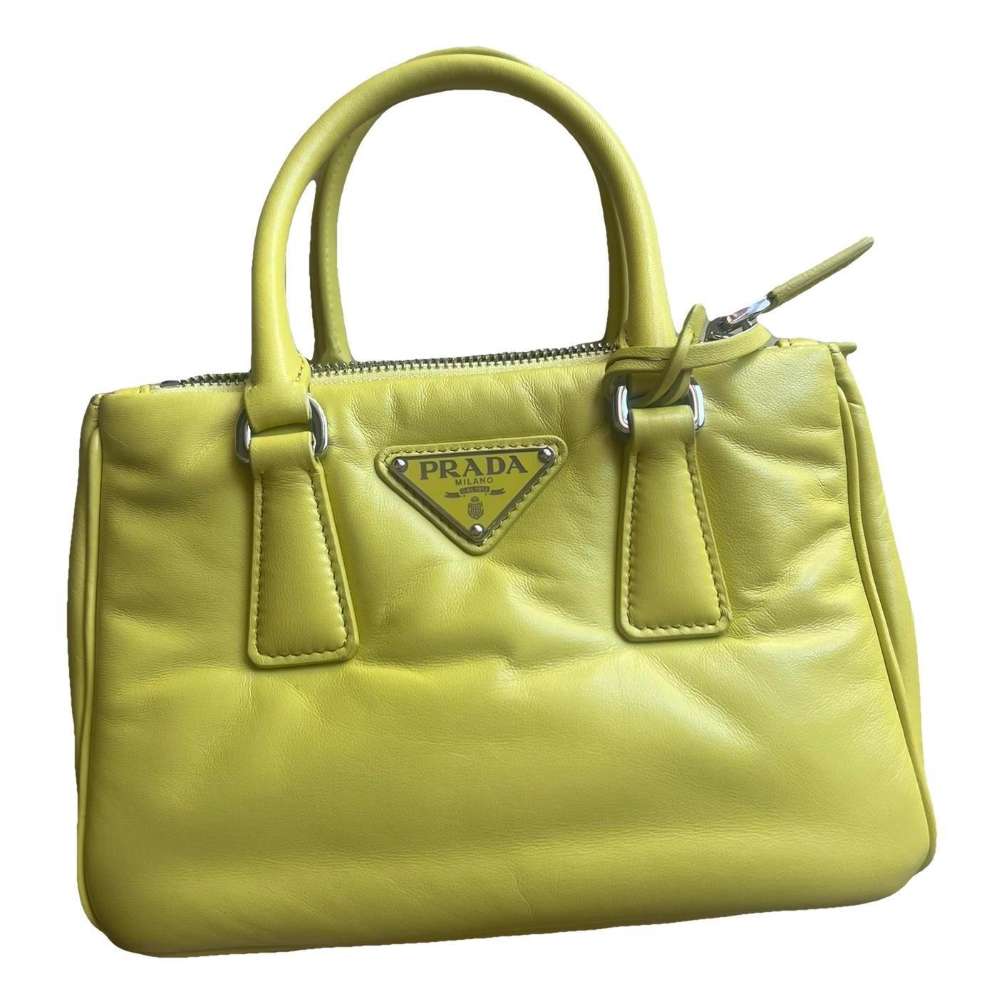 Galleria leather handbag