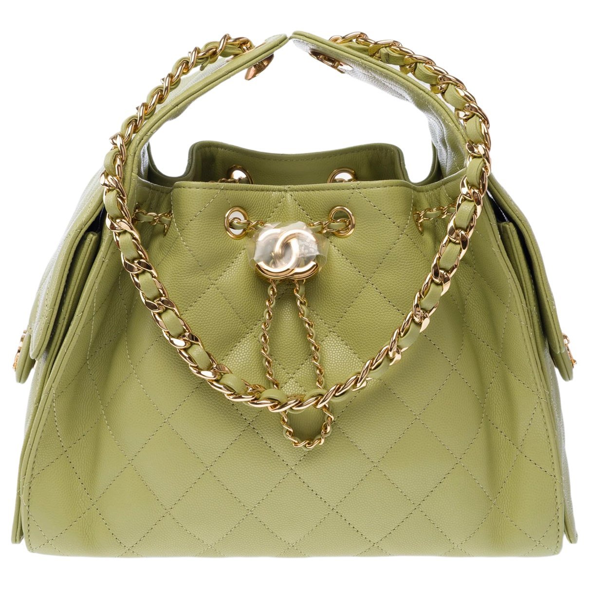 Leather handbag