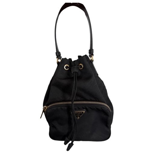 Duet leather handbag