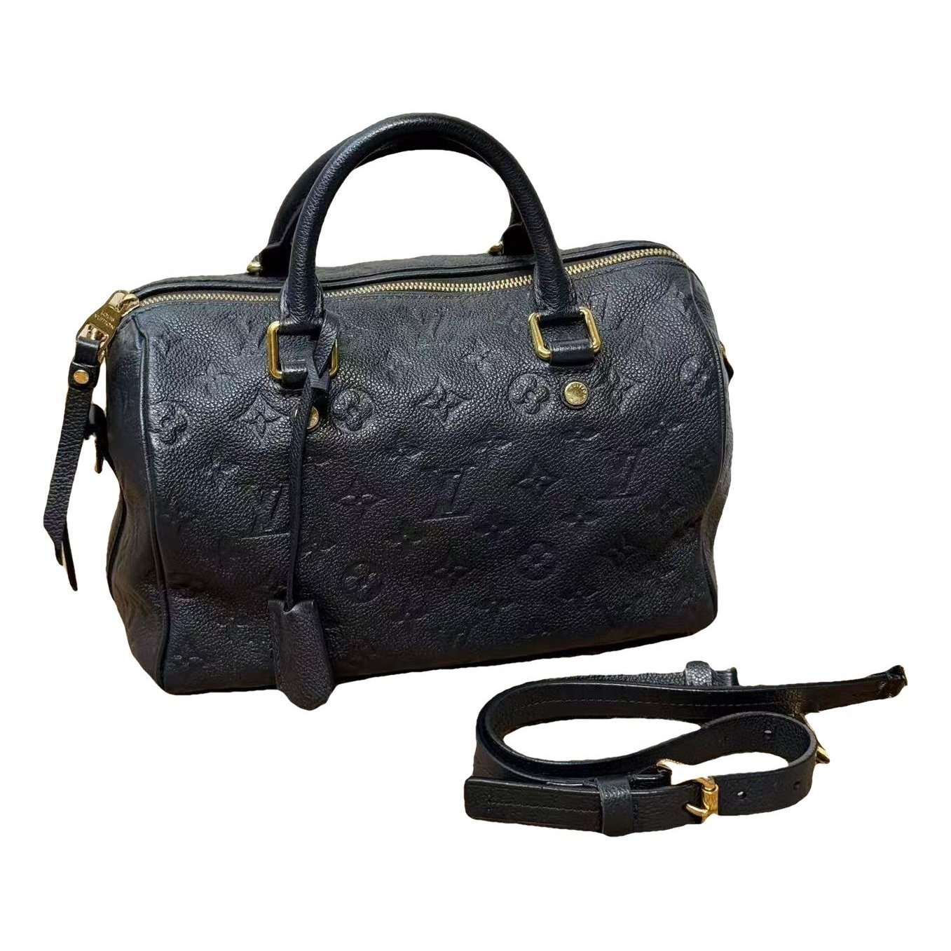 Speedy leather handbag