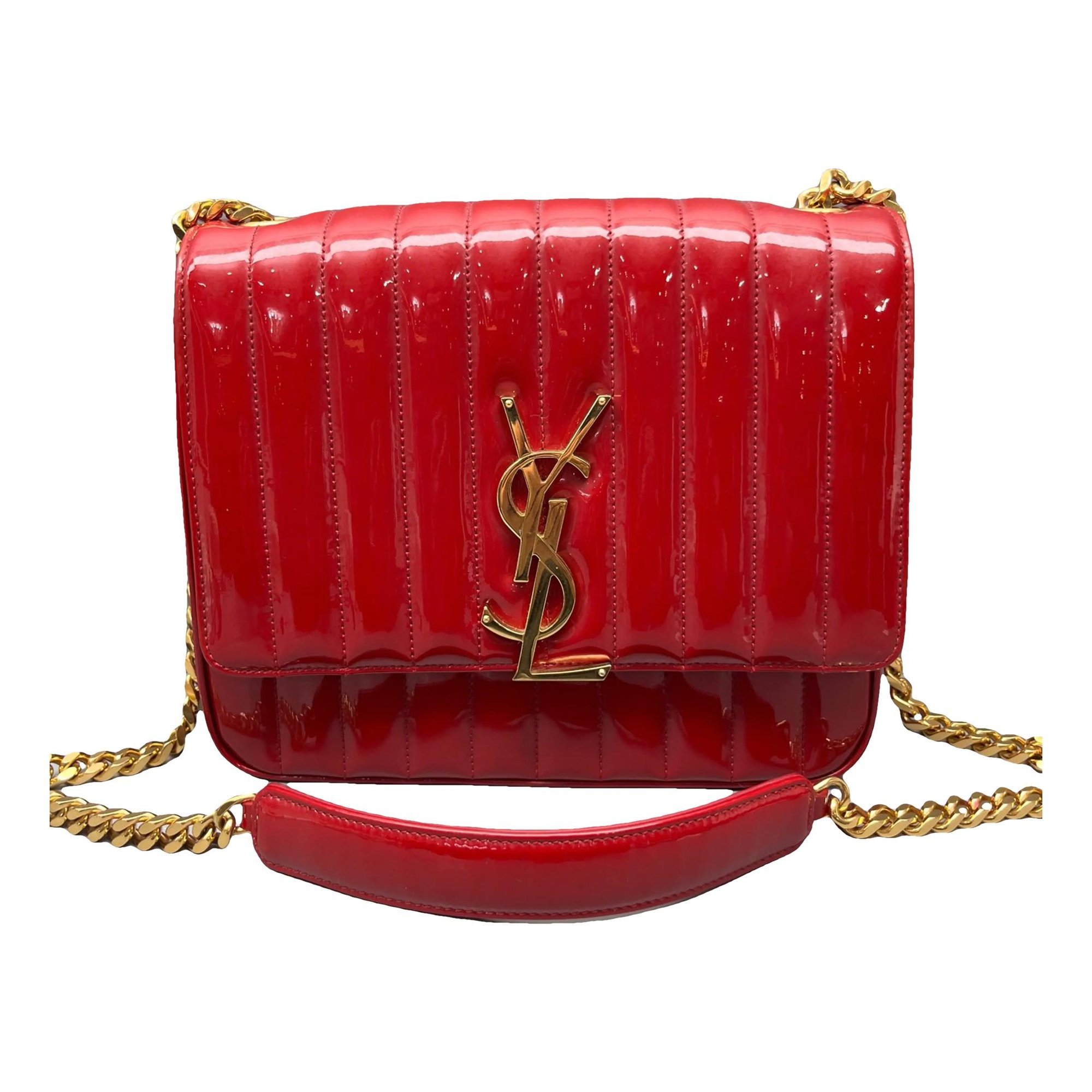 Sulpice patent leather crossbody bag