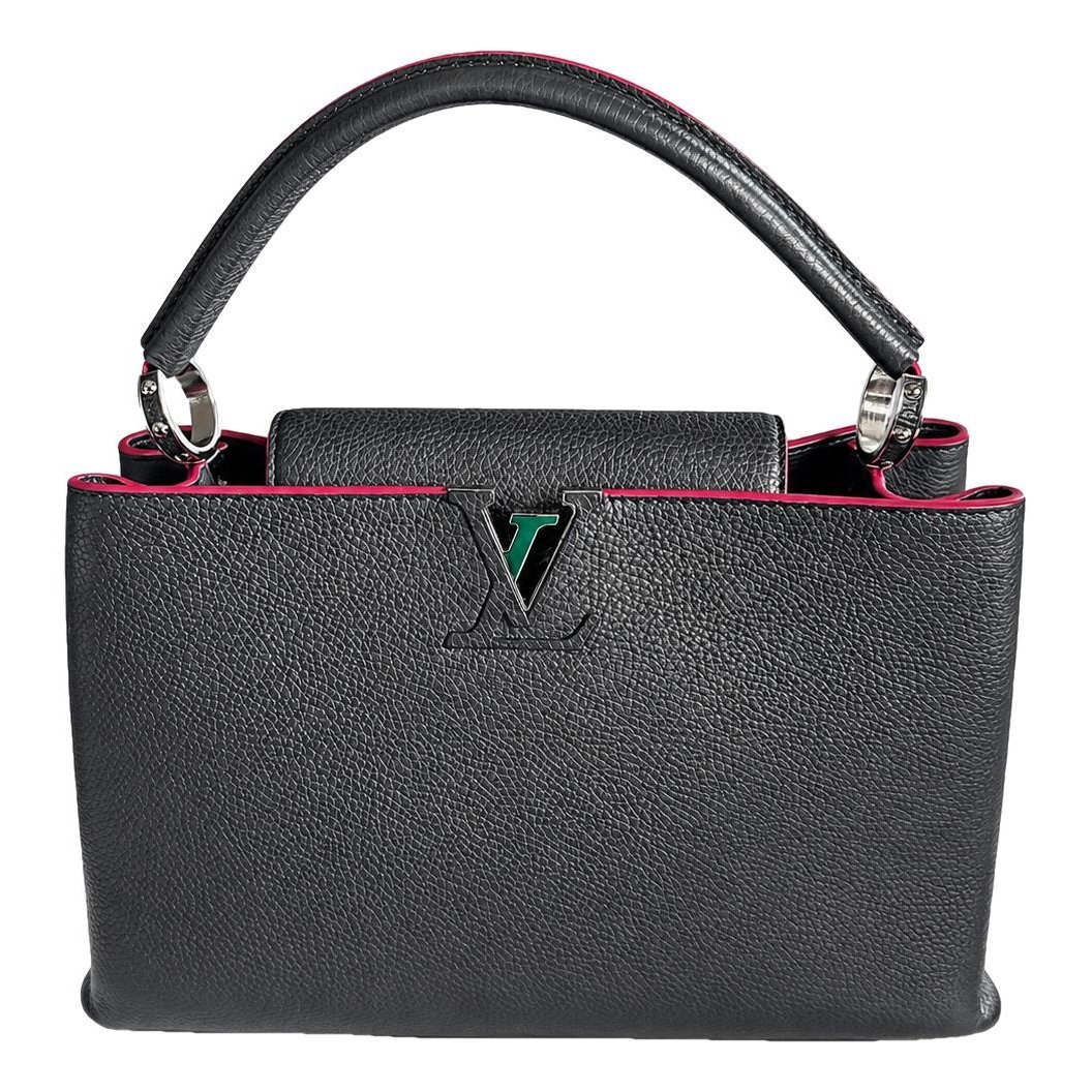 Capucines leather handbag