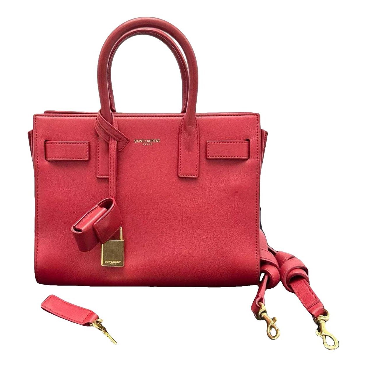 Sac de Jour leather tote