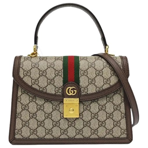 Ophidia leather handbag