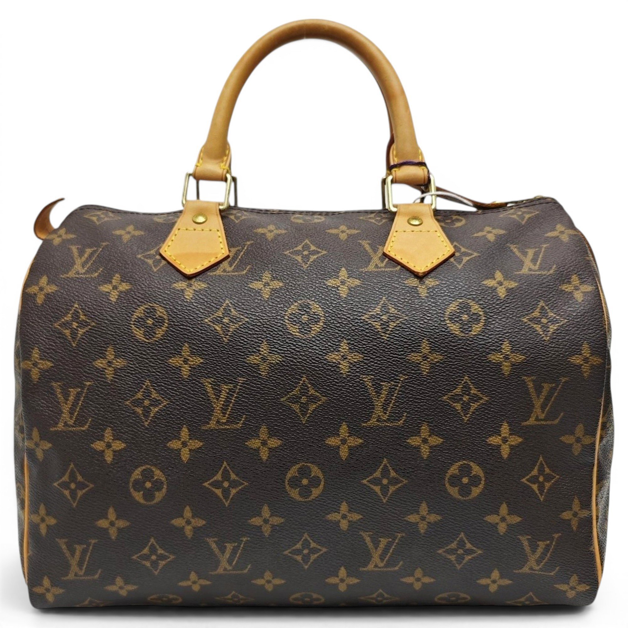 Nano Speedy / Mini HL leather handbag