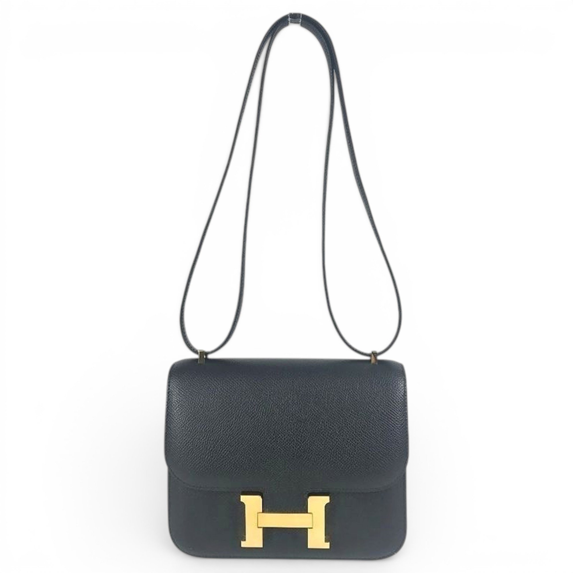 Constance leather crossbody bag