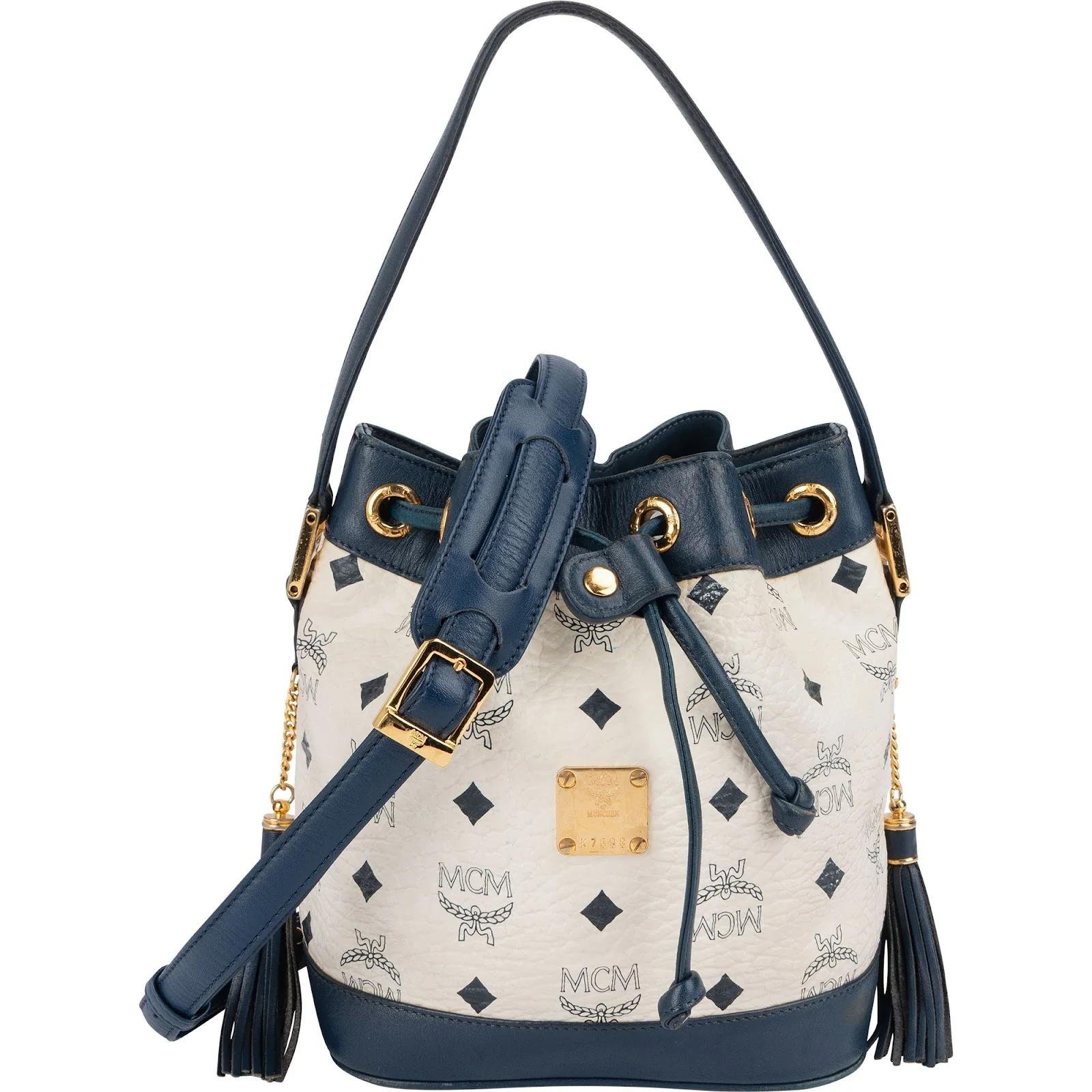 Heritage Drawstring leather handbag
