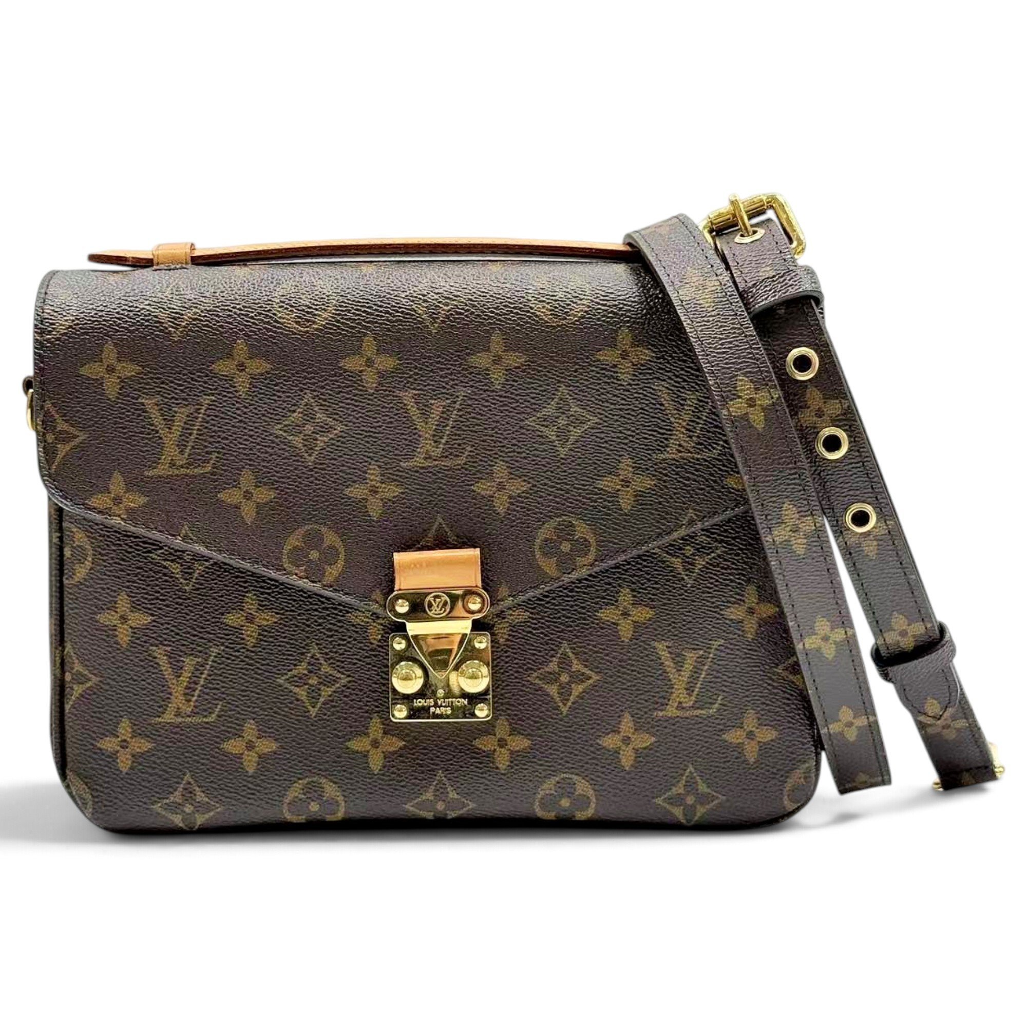 Metis leather handbag