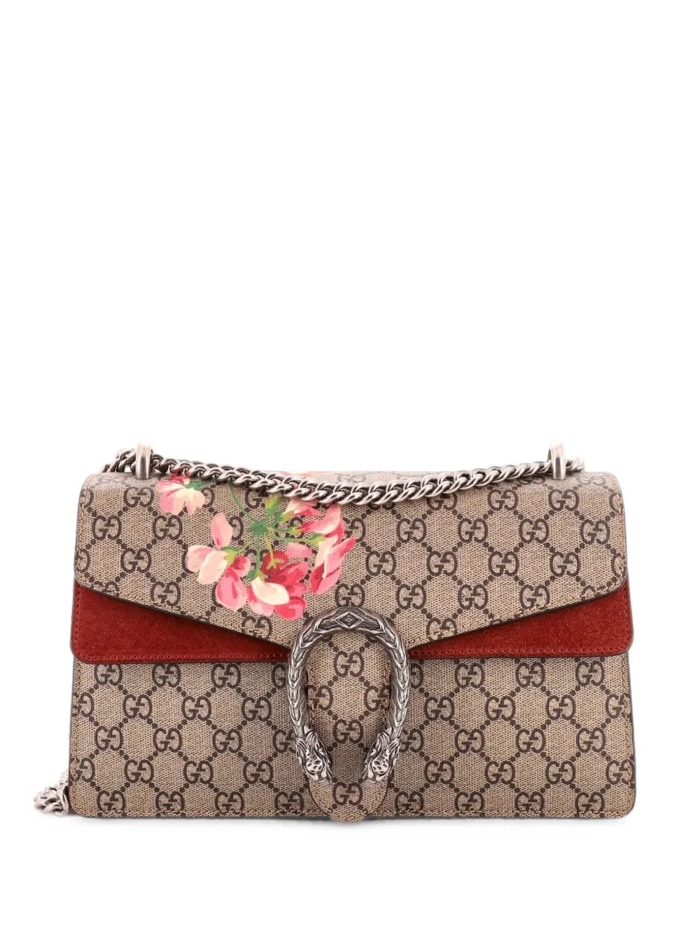 Dionysus Bag Blooms Print GG Coated Canvas Small shoulder bag