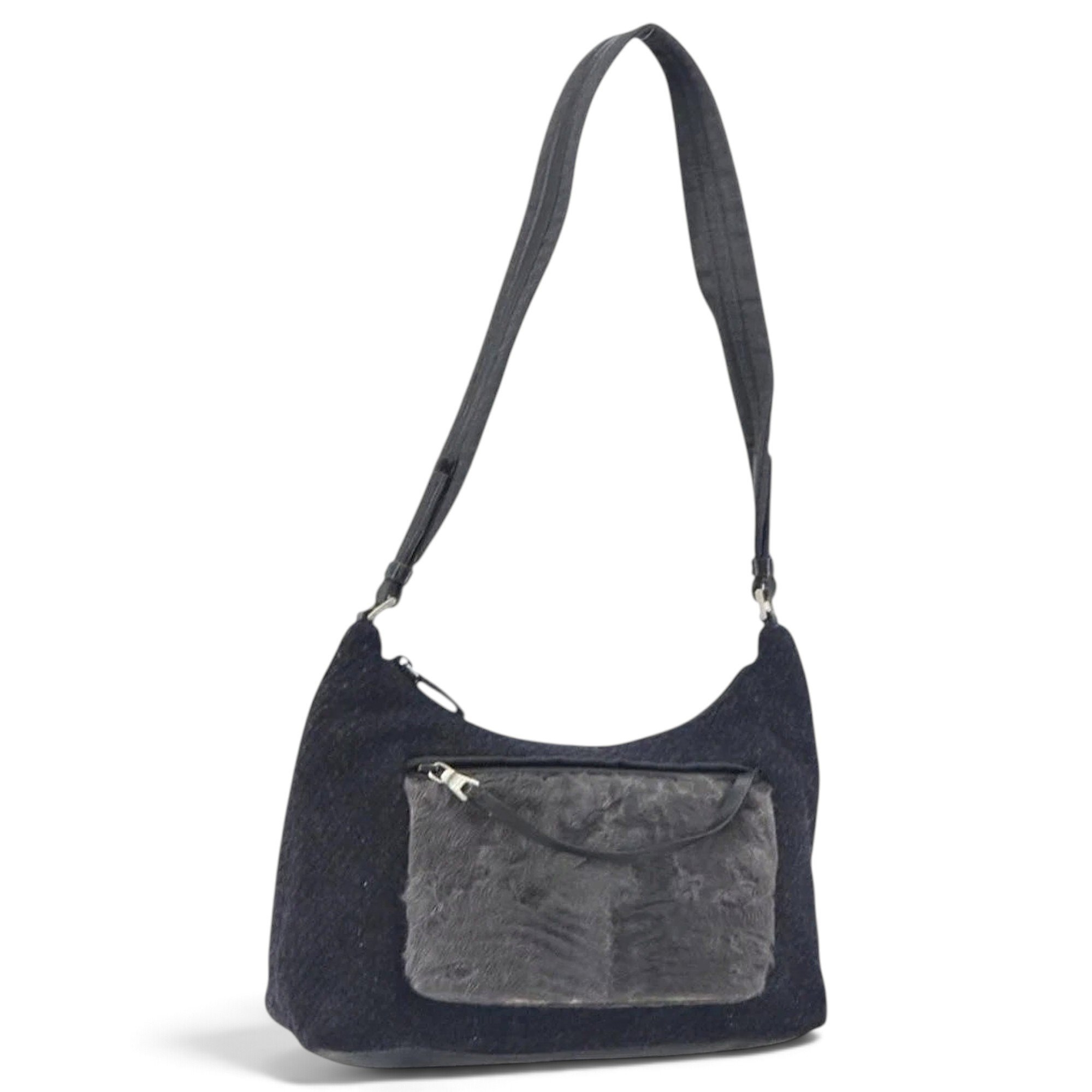 Wool handbag