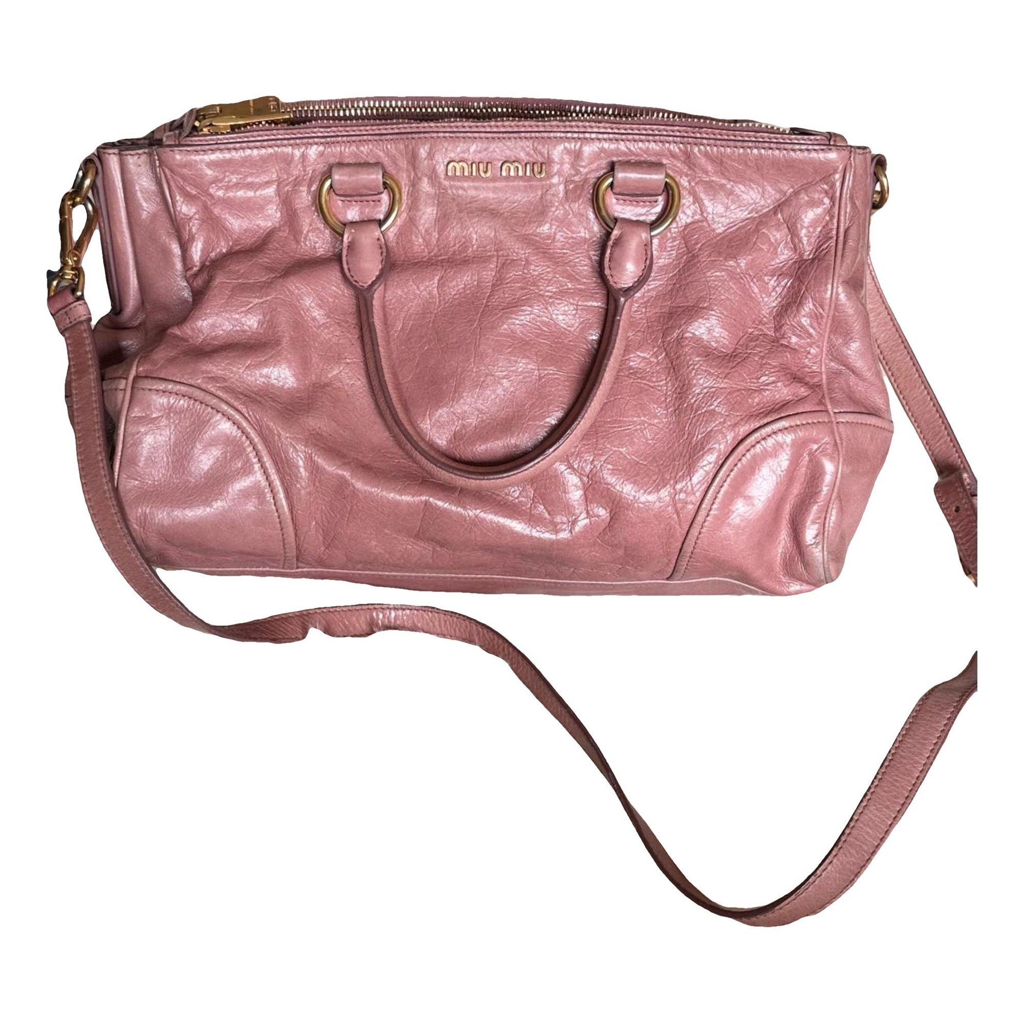Leather crossbody bag