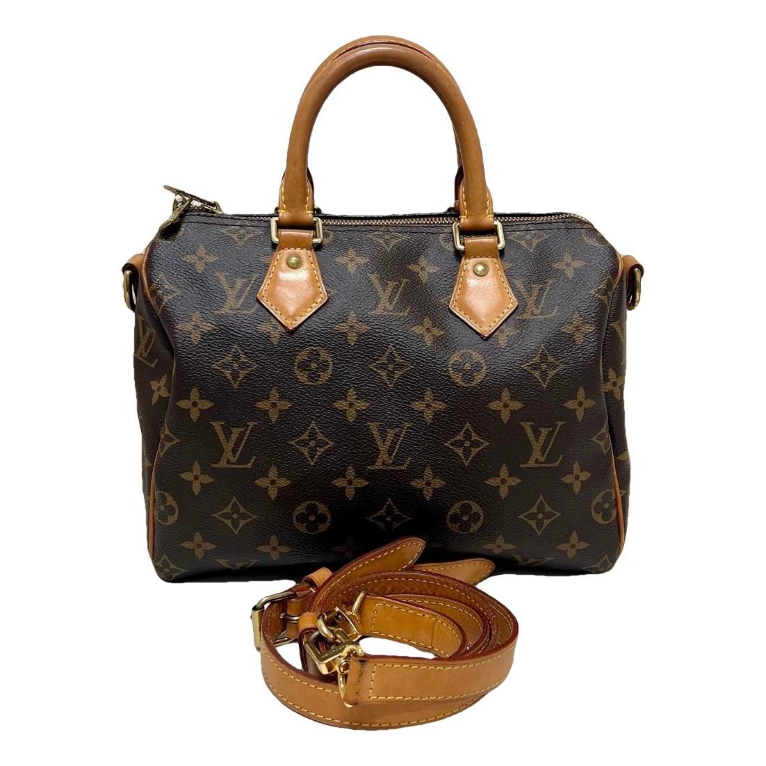 Speedy leather handbag