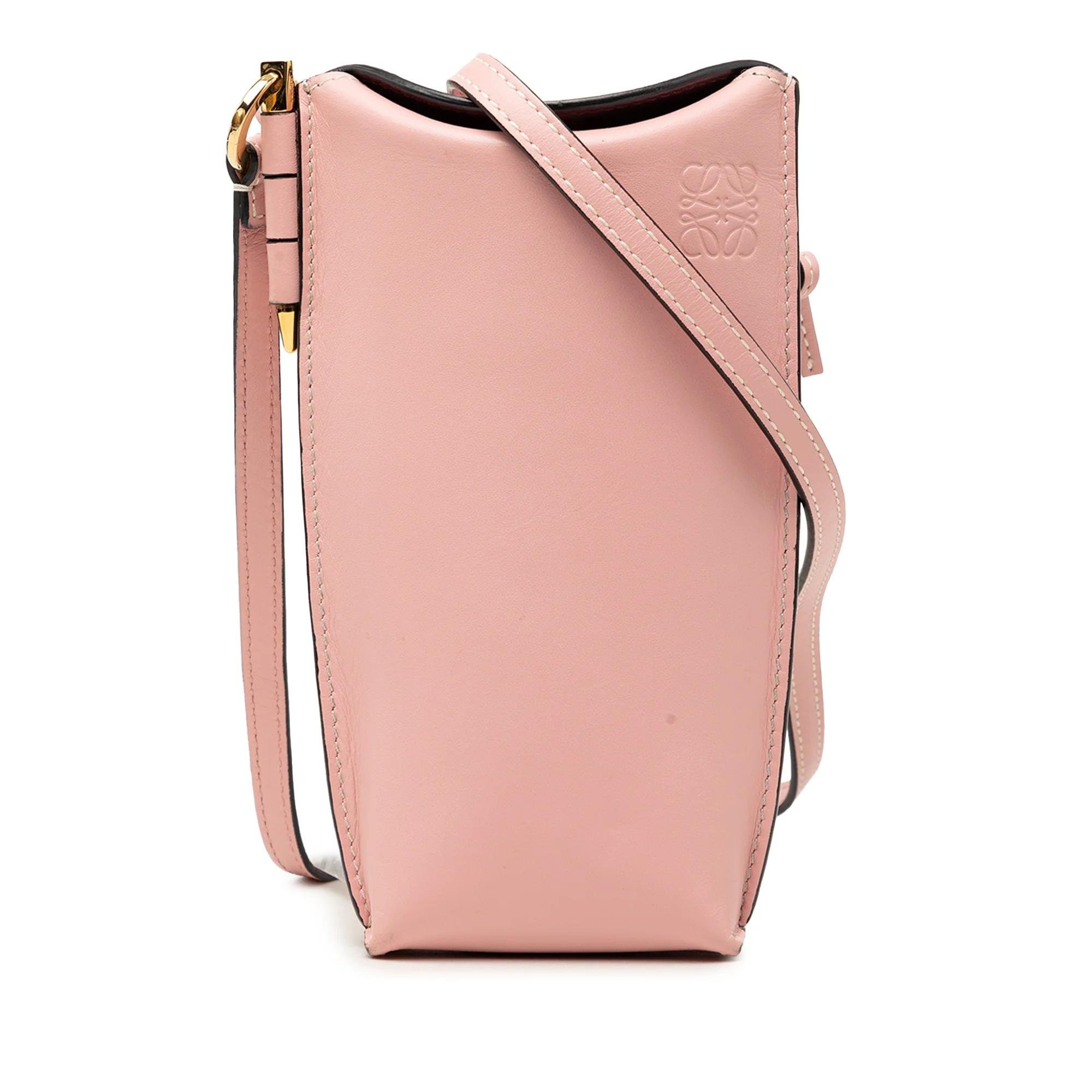 Gate leather crossbody bag