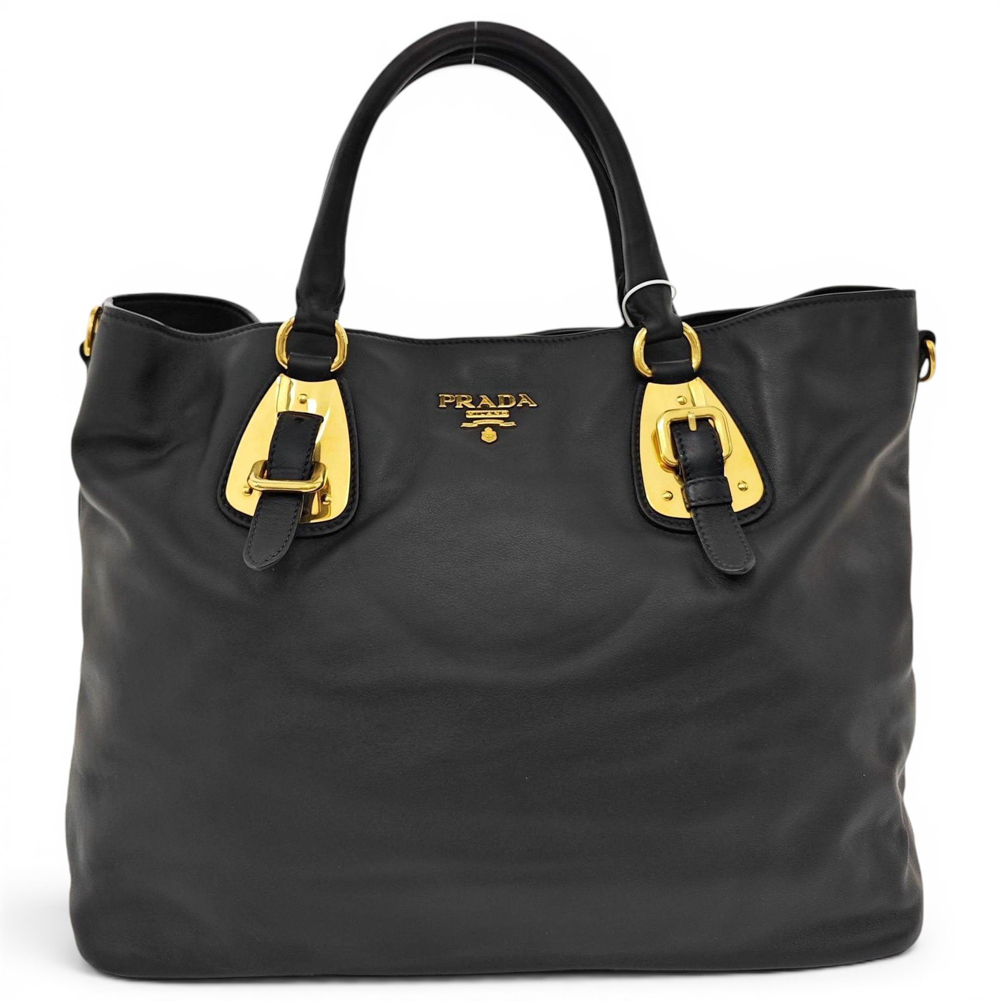 Ouverture leather handbag