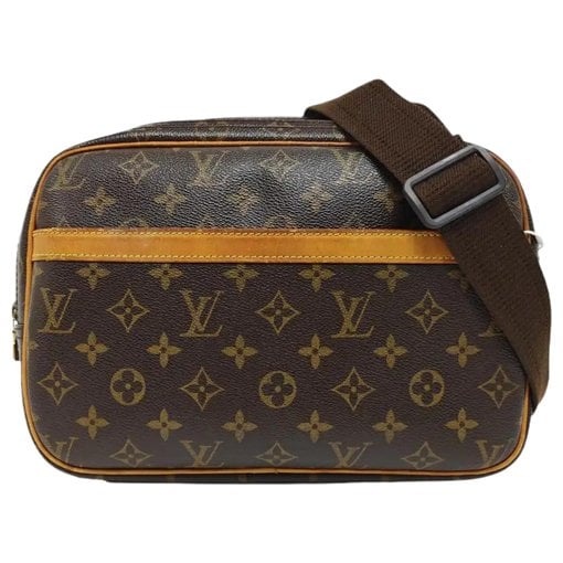 Reporter leather crossbody bag