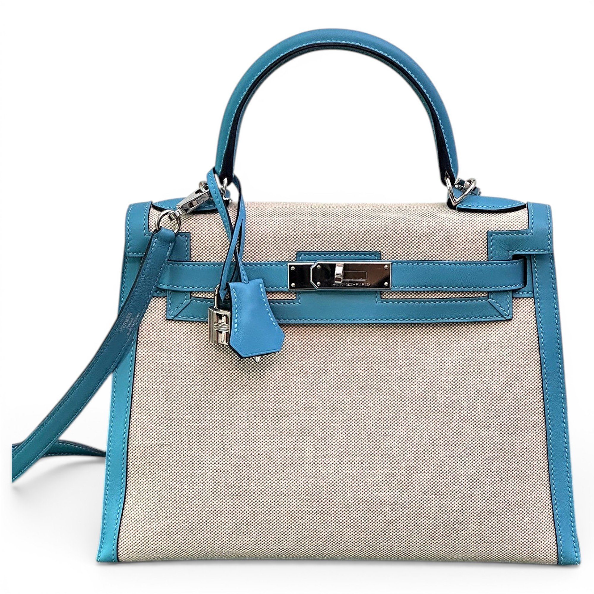 Kelly 28 cloth handbag