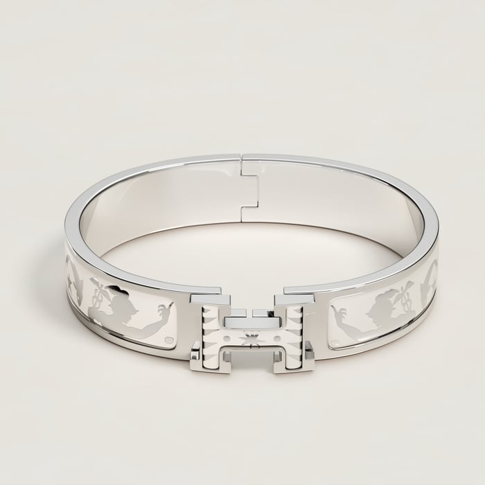 Orfèvre Blanc Platine Blanc Clic H Sous Le Charme d'Orphee Bracelet