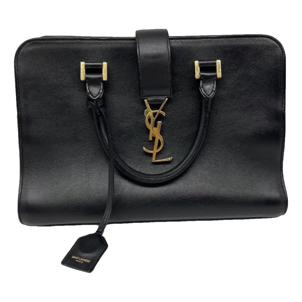Monogram Cabas leather tote