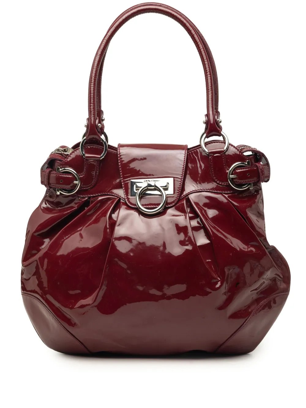 Ferragamo 2000-2010 Patent Gancini Marisa handbag