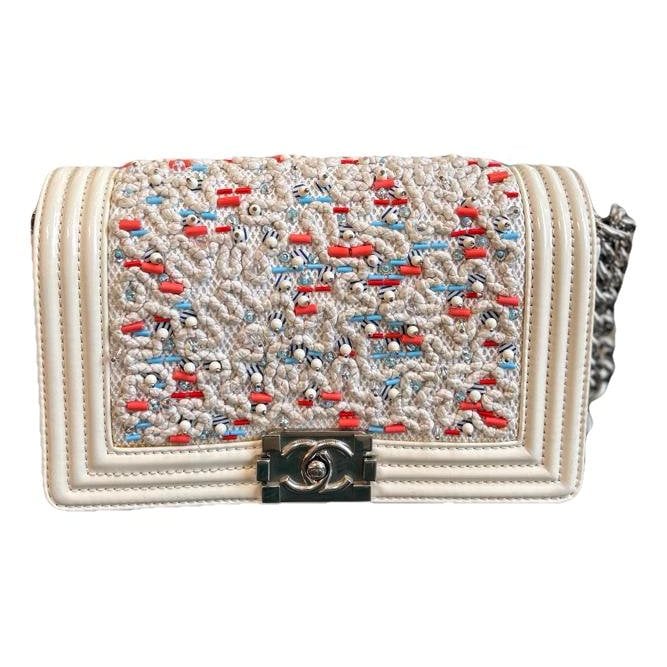Boy leather crossbody bag