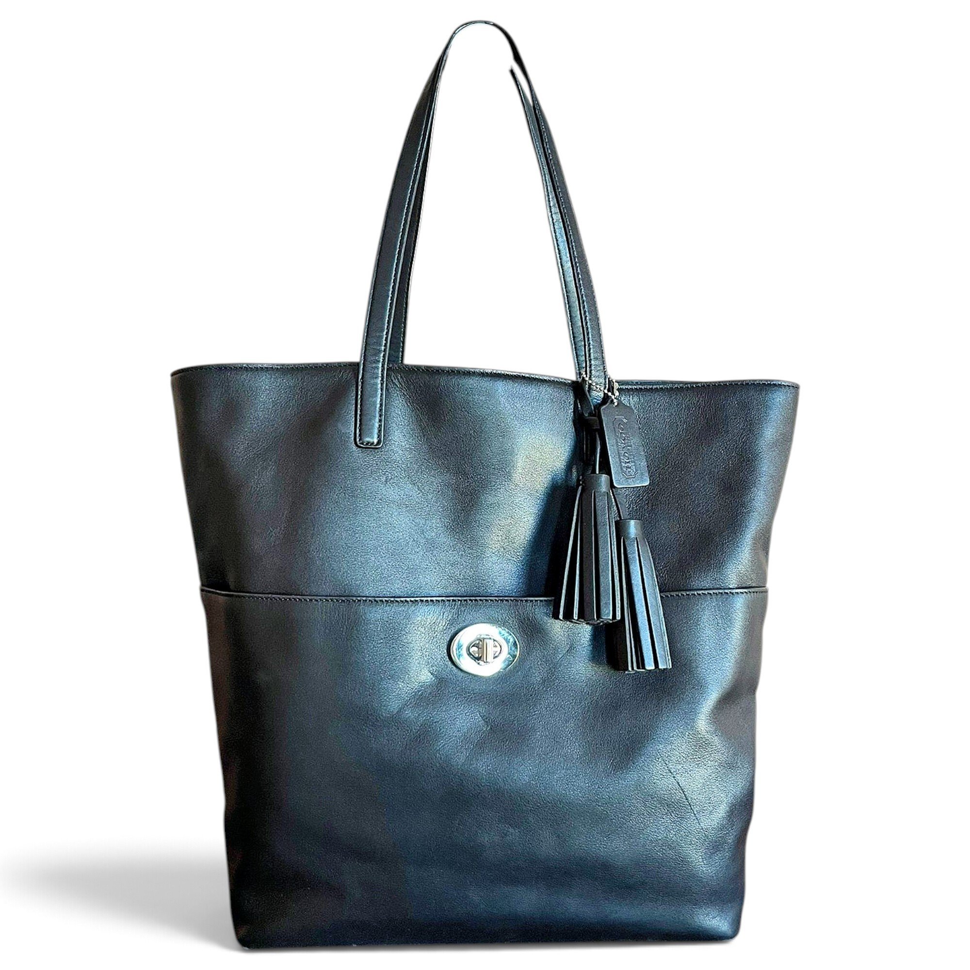 Leather handbag