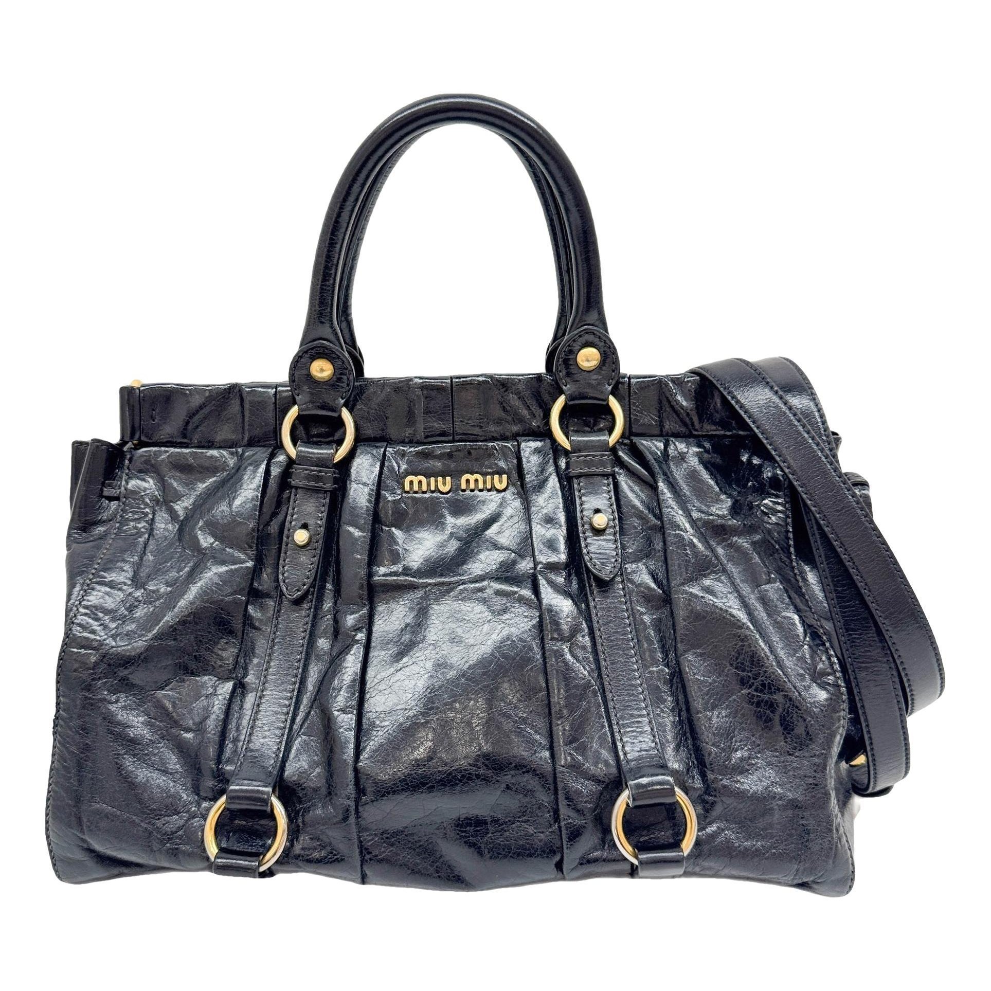 Vitello leather handbag