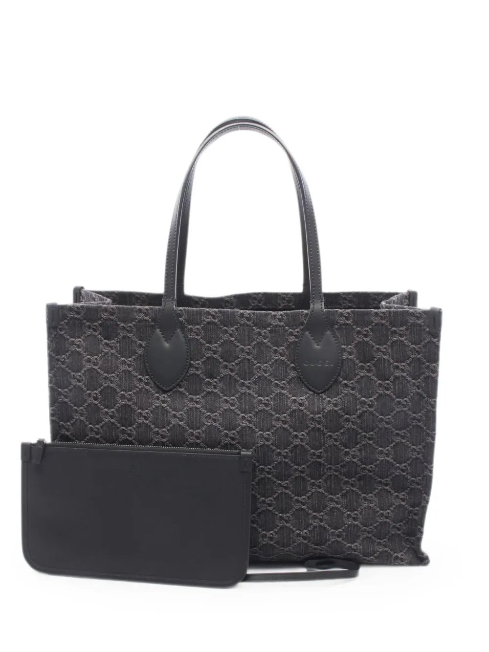 Ophidia GG denim tote bag