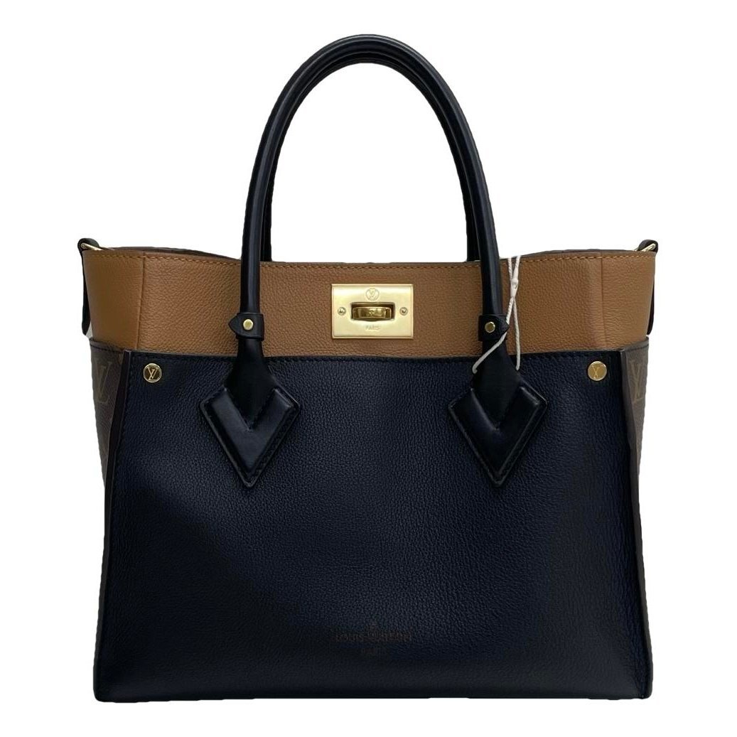 On My Side leather handbag