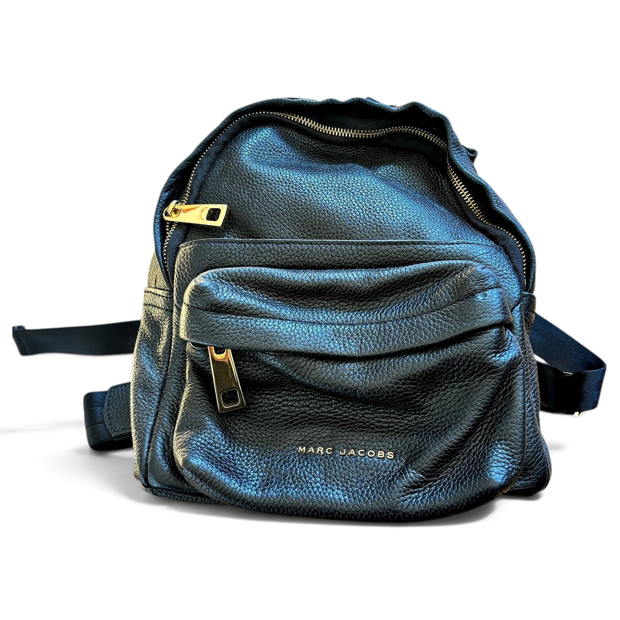 Leather backpack