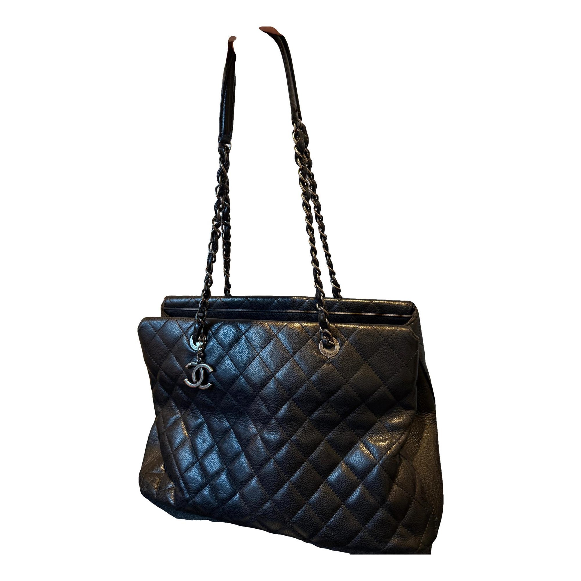 Petite Shopping Tote leather tote