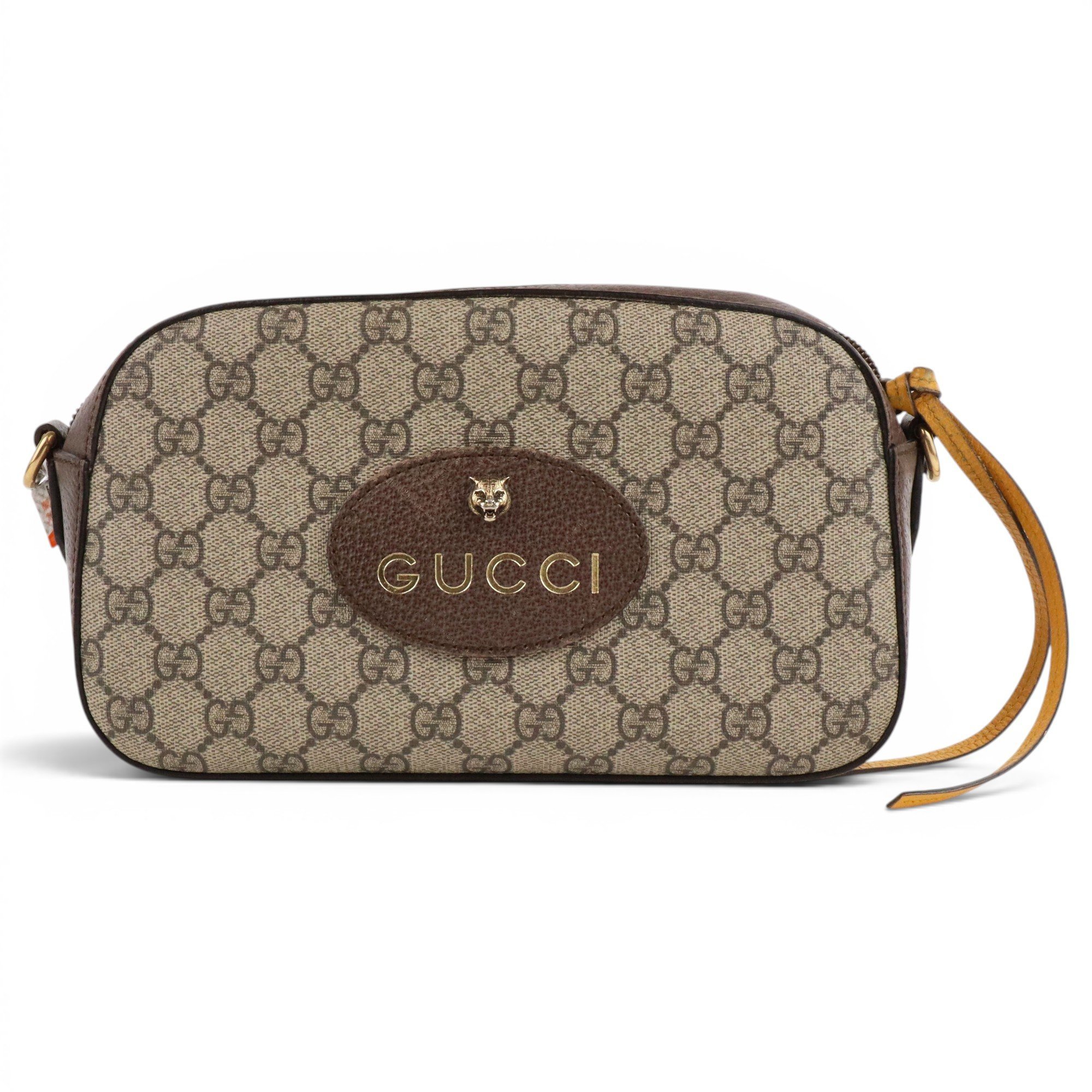 Patent leather handbag