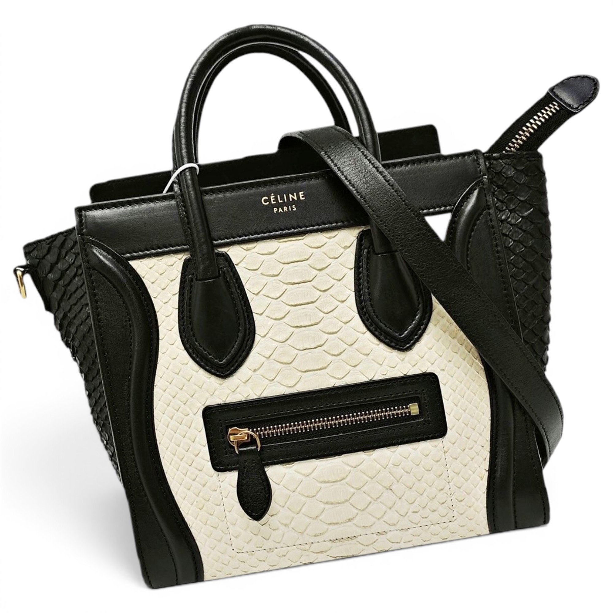 Luggage leather handbag