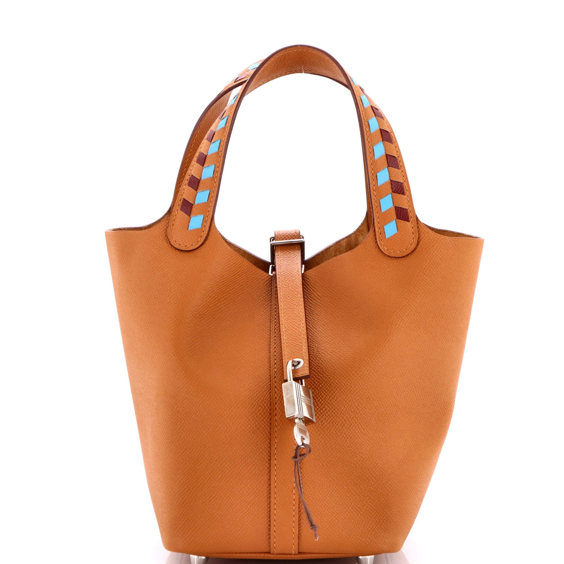 Hermes Picotin Lock Bag Tressage Epsom PM