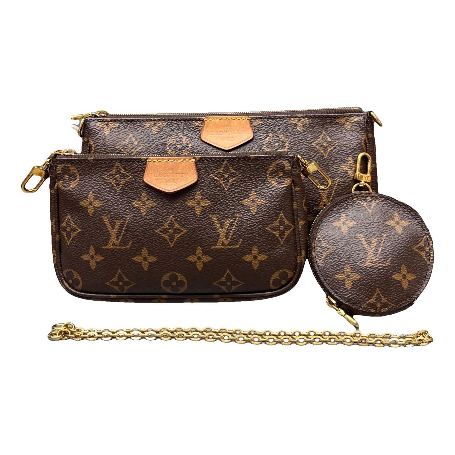 Multi Pochette Accessoires leather handbag