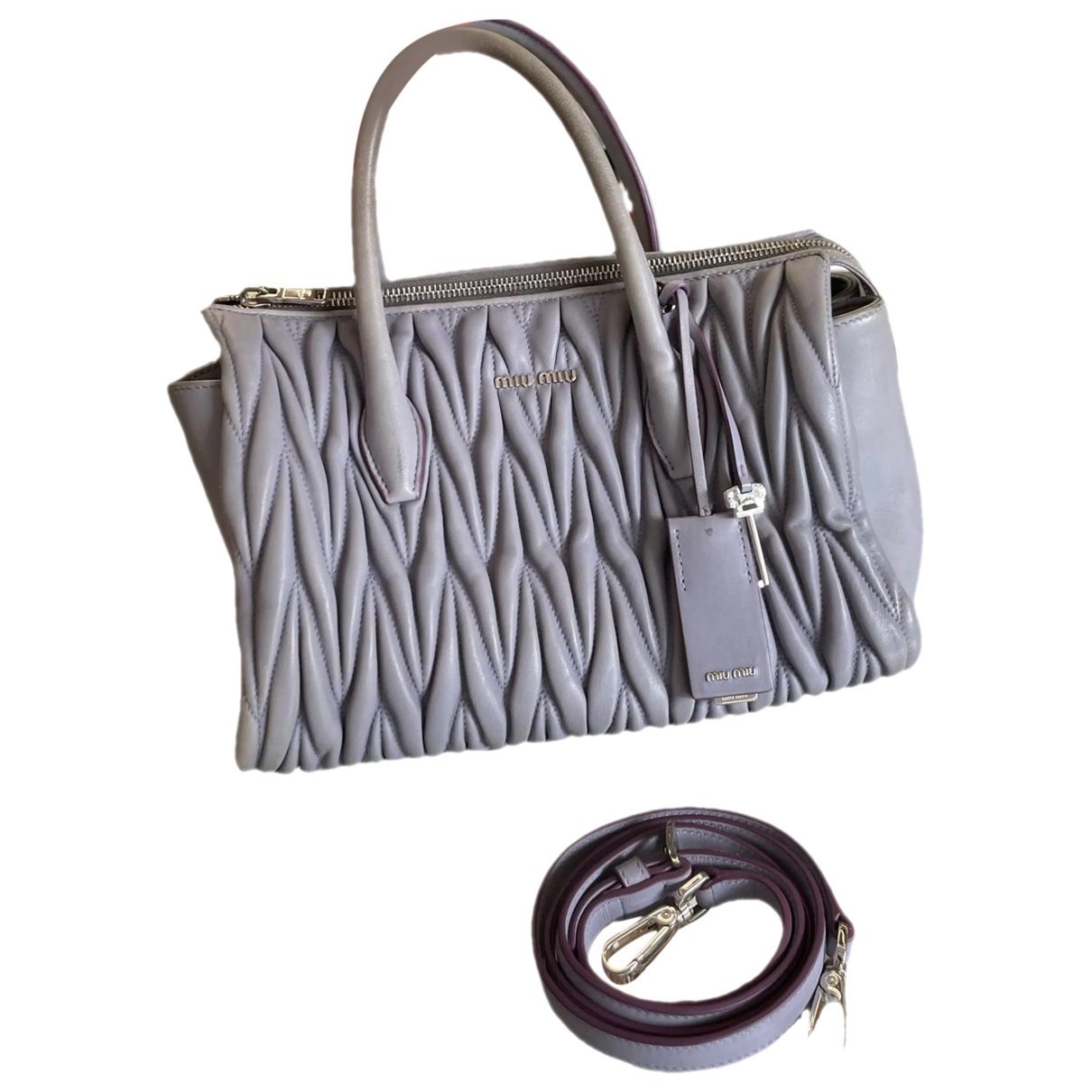 Leather crossbody bag