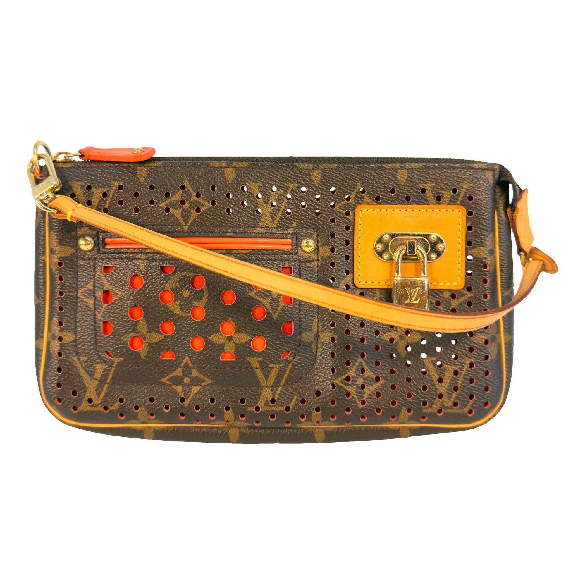 Pochette Accessoire leather handbag