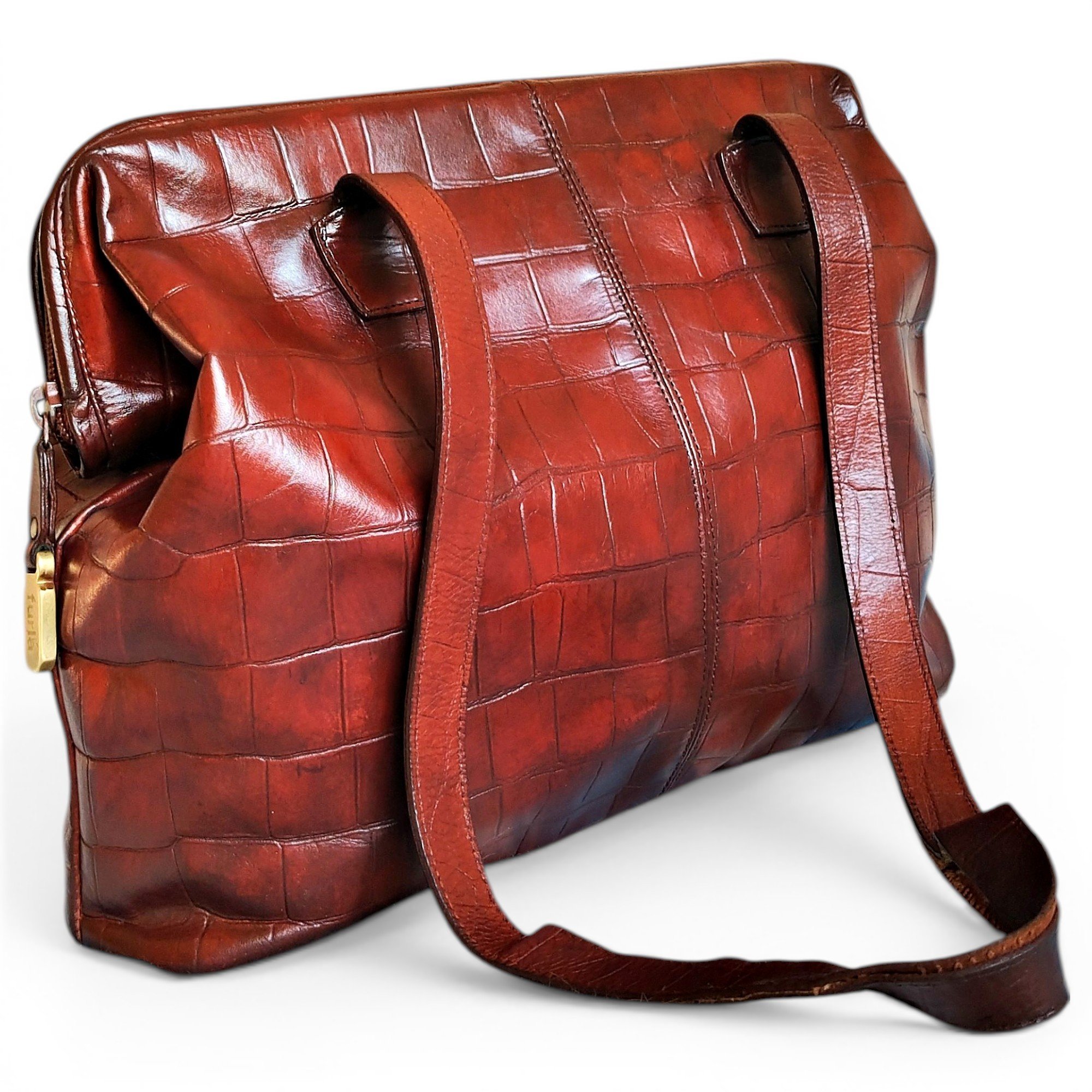 Leather handbag