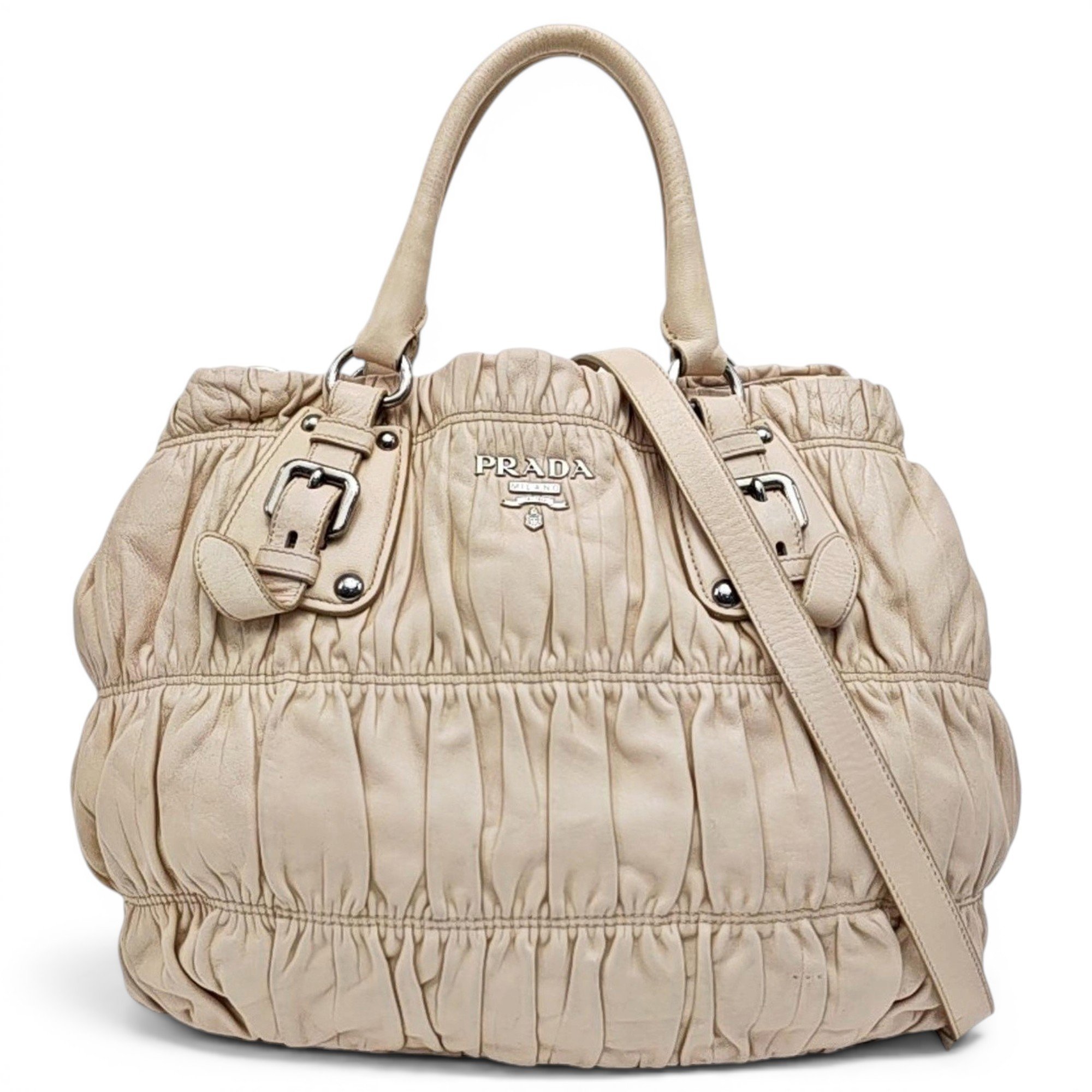 Leather handbag