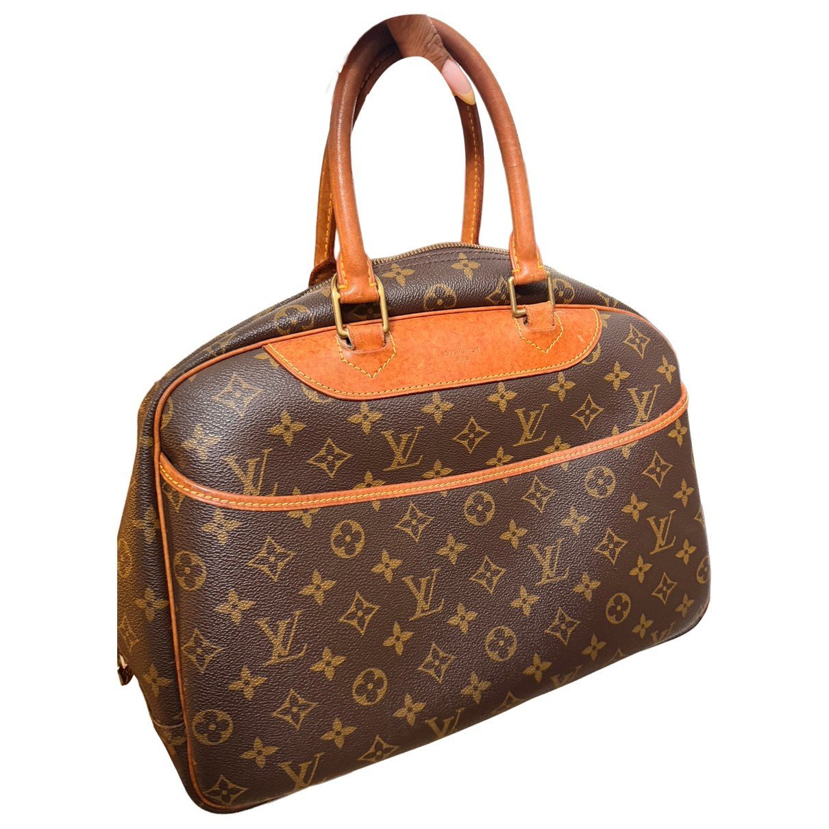 Deauville leather handbag