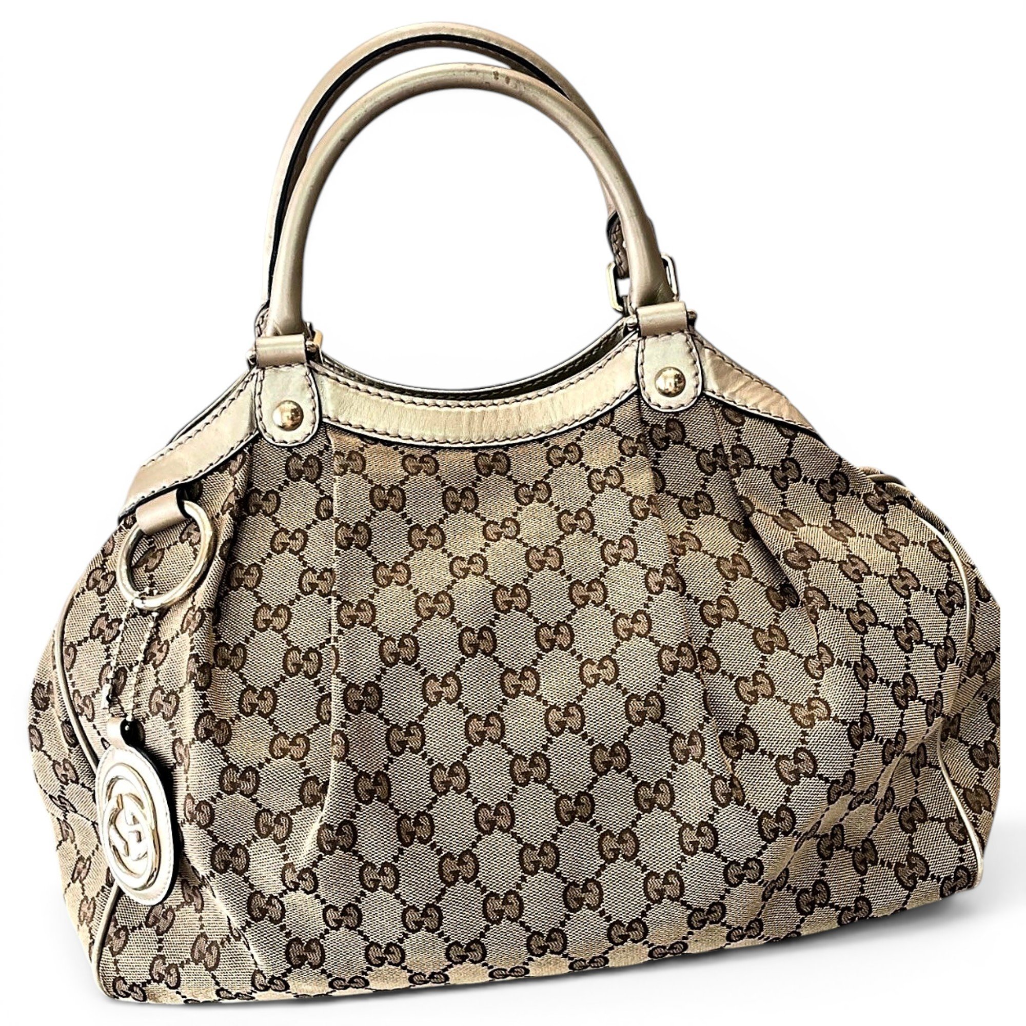 Leather handbag